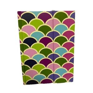 Blank Journal With Magnetic Closure  - Lightly Lined. Multicolored 6 X 8.25"